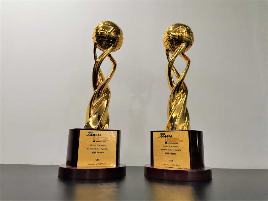 businesscafe image HNB FINANCE secures multiple gold awards for excellence in Customer Engagement