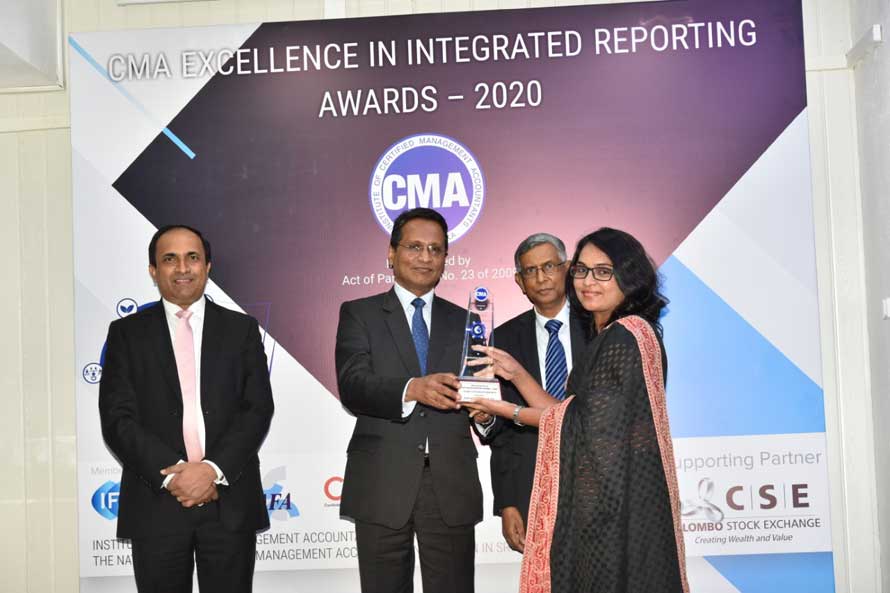 HNB recognised at CMA Excellence in Integrated Reporting Awards