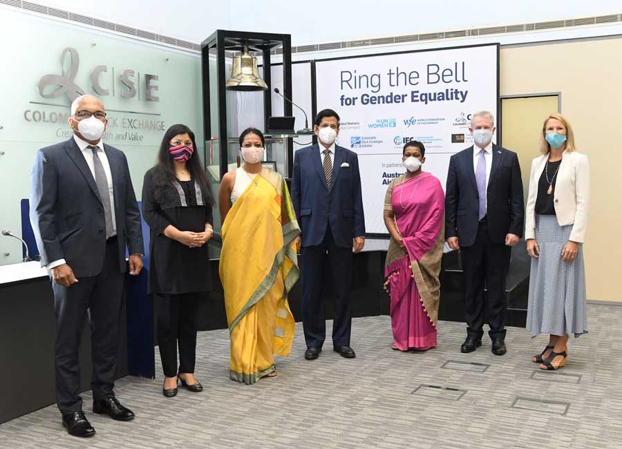 businesscafe IFC Partners with Colombo Stock Exchange to Ring the Bell forGender Equality in Sri Lanka