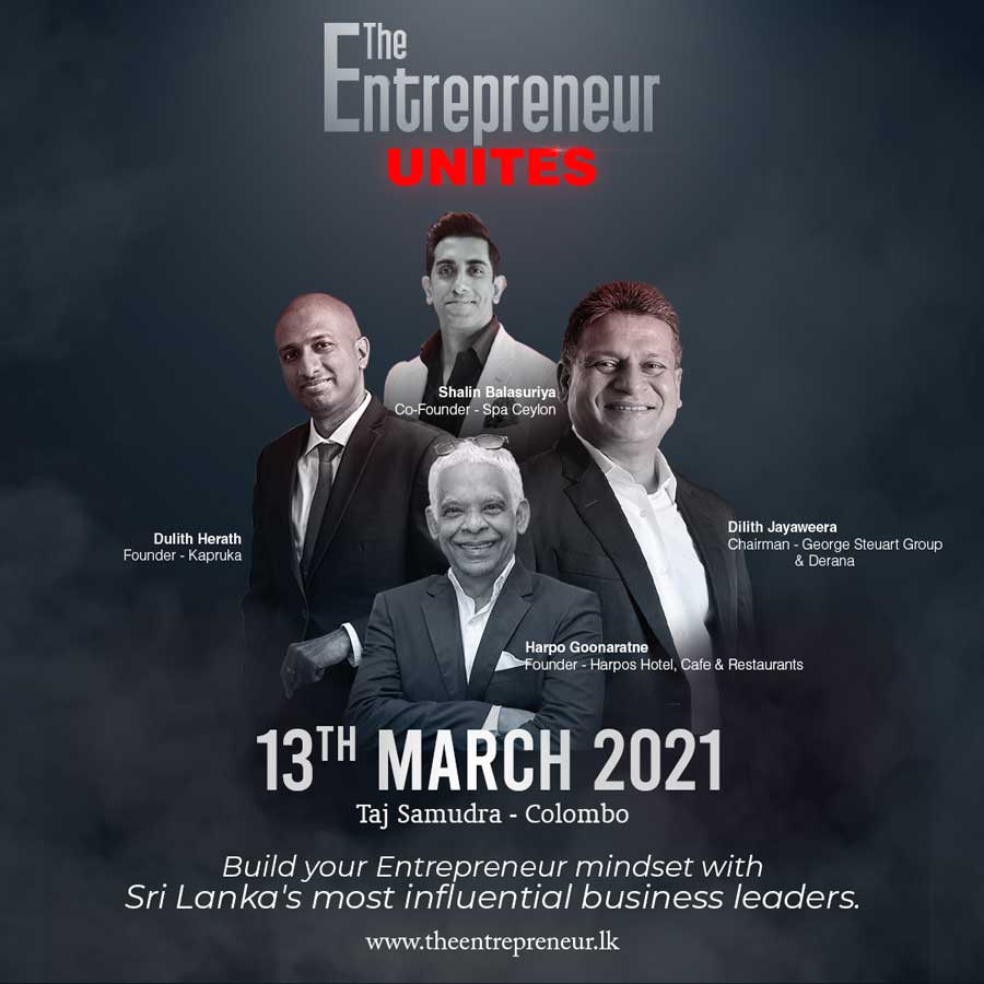 businesscafe The Entrepreneur Unites event brings Sri Lankas top business leaders on to one stage