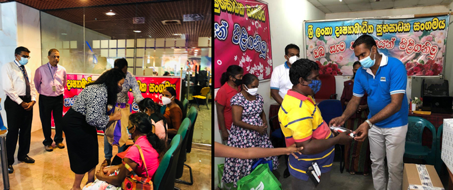businesscafe HNB supports Sri Lanka Welfare Society of the Blind Women