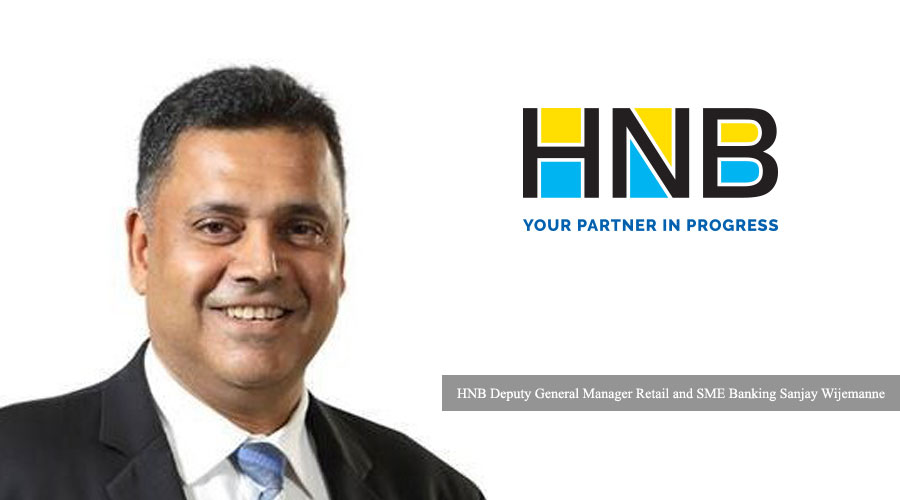 HNB Deputy General Manager Retail and SME Banking Sanjay Wijemanne