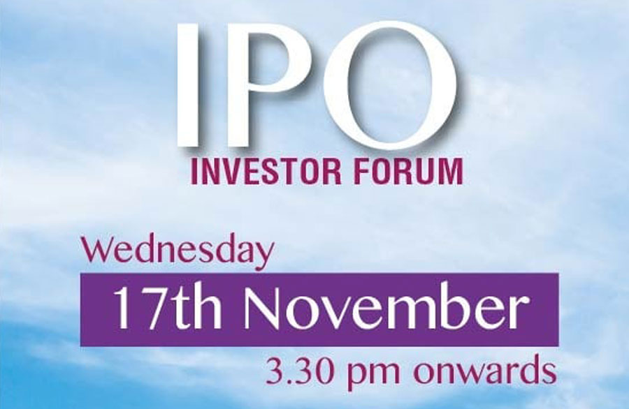 Sarvodaya Development Finance Investor Forum on 17th November 2021 in lieu of upcoming IPO