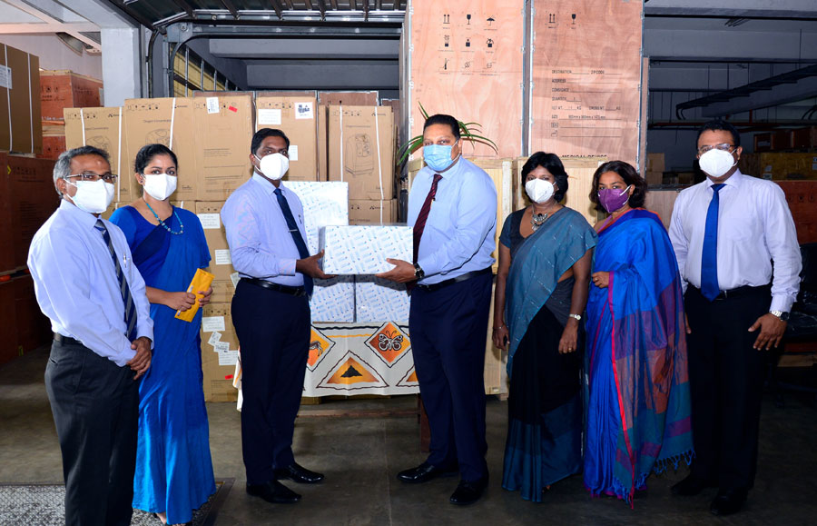 Nations Team Donate Medical Equipment Towards COVID Response