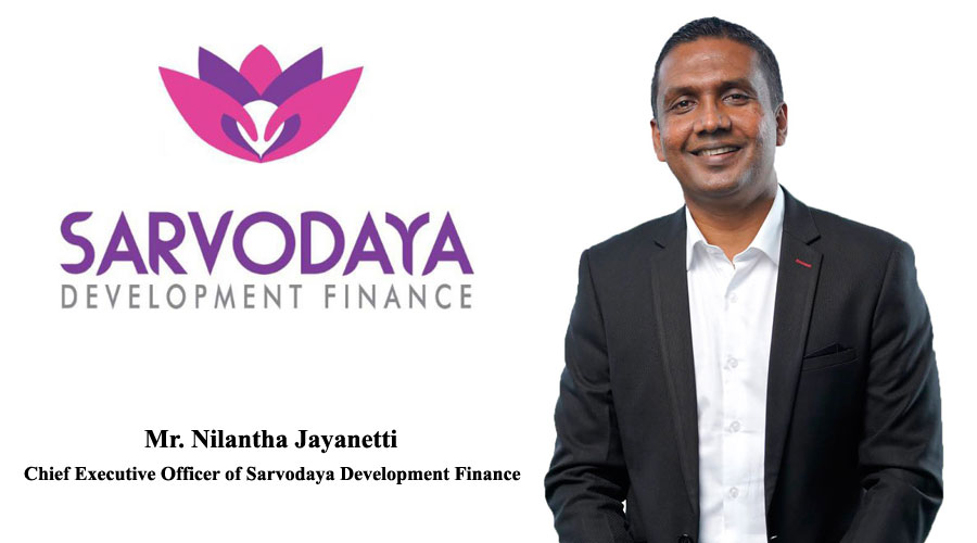 Nilantha Jayanetti Chief Executive Officer of Sarvodaya Development Finance