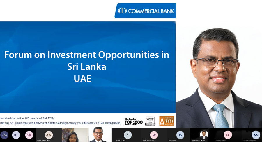 ComBank conducts e forum series to encourage citizens overseas to invest in Sri Lanka