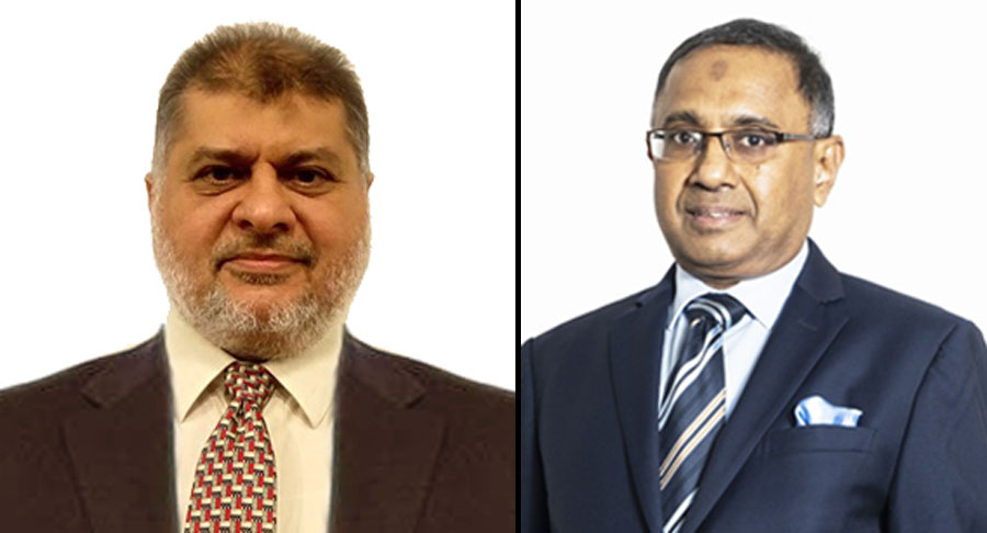 Sattar Kassim Chairman and Zulficar Ghouse Managing Director
