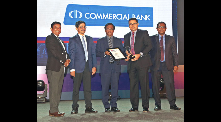 ComBank wins Gold as Best ATM Enabler at LankaPay Technnovation Awards