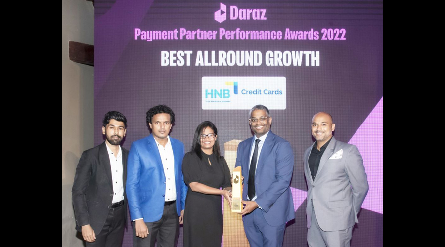 HNB recognized for Best All round Growth at Daraz Payment Partner Performance Awards