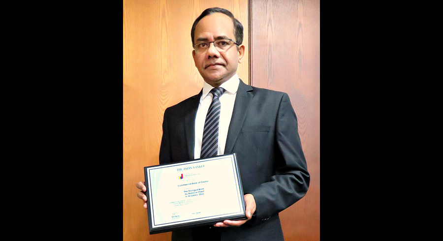 ComBank named Strongest Bank in Sri Lanka in 2022 by Asian Banker