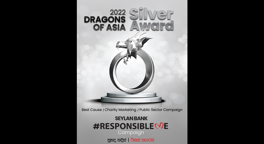 Seylan Bank secures Silver Award at Dragons of Asia 2022