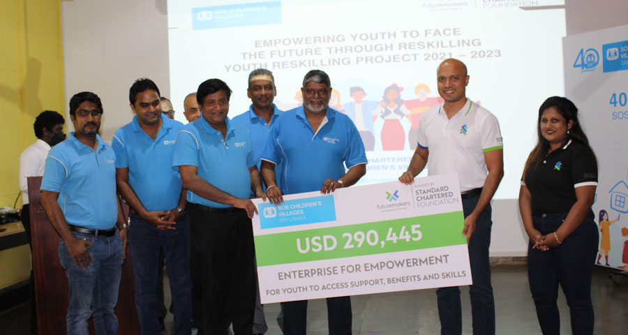 Standard Chartered embarks on reskilling youth with SOS Children s Villages Sri Lanka