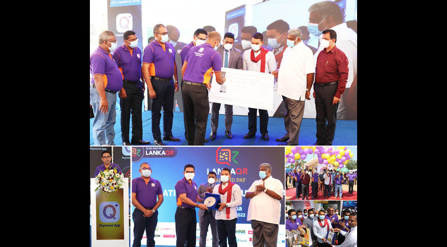 ComBank leads national drive to promote LANKAQR in Gampaha