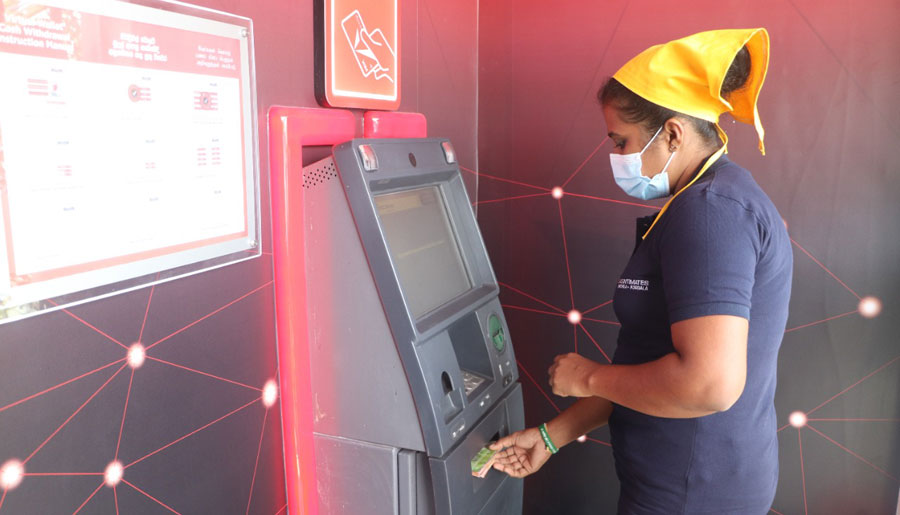 DFCC Bank expands island wide ATM network with new ATM at MAS intimates Unichela at Koggala industrial Zone