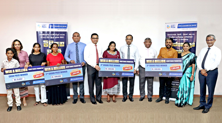 ComBank Remittance customers win Rs 5 million in four months