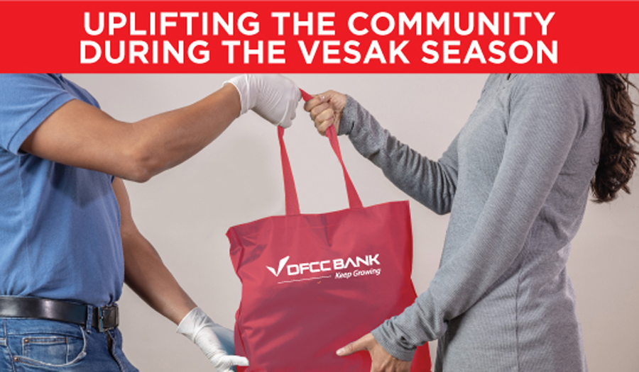 DFCC Bank Engages in Community Upliftment during the Vesak Season