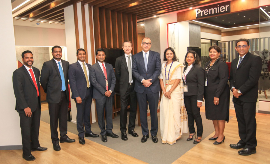Surendra Rosha HSBC s Group Managing Director and Co Chief Executive Officer for Asia Pacific visits Sri Lanka