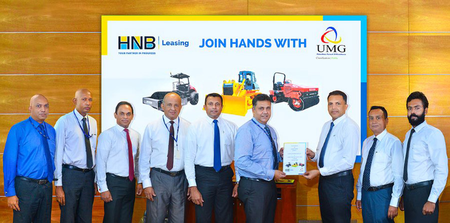 HNB renews partnership with UMG Lanka for exclusive offers on MATADOR Machinery