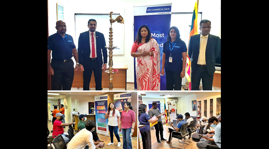 ComBank engages with Sri Lankans in Singapore to promote business