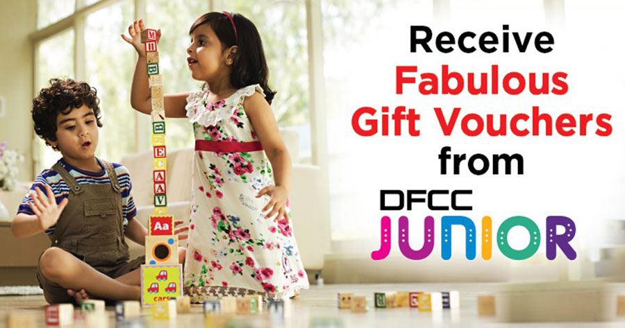 DFCC Bank Incentivises Savings for Kids with Free Gift Vouchers for New Deposits to DFCC Junior Accounts