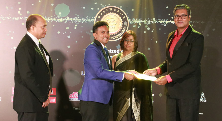Sarvodaya Development Finance PLC Wins Merit Award at BestWeb.lk 2022 Awards