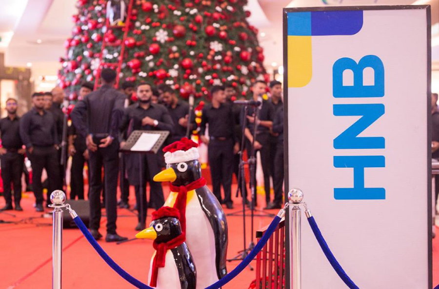 HNB brings Christmas cheer to Colombo City Centre
