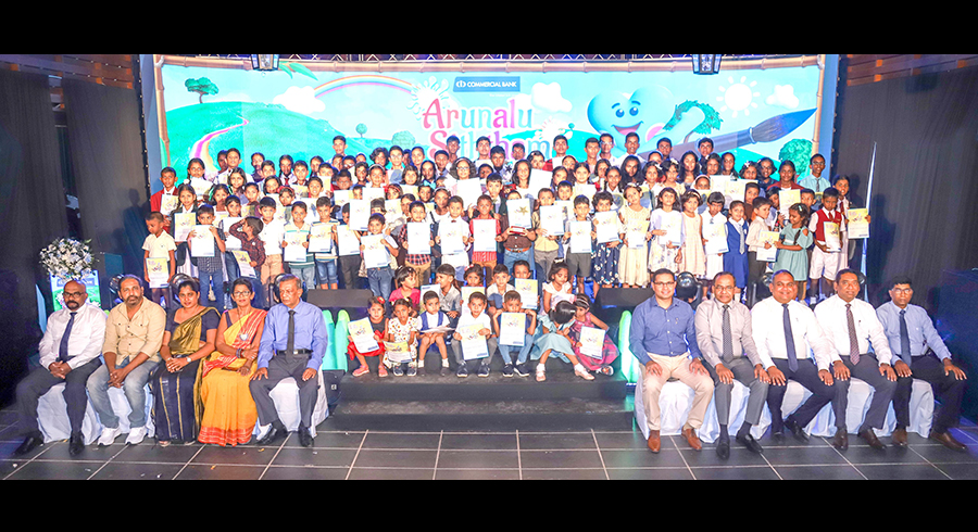 Over 135 child artists awarded at ComBank s Arunalu Siththam art competition