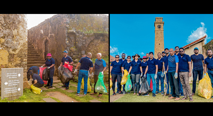 ComBank Galle Fort branch celebrates 50th anniversary with Rampart Cleaning Project