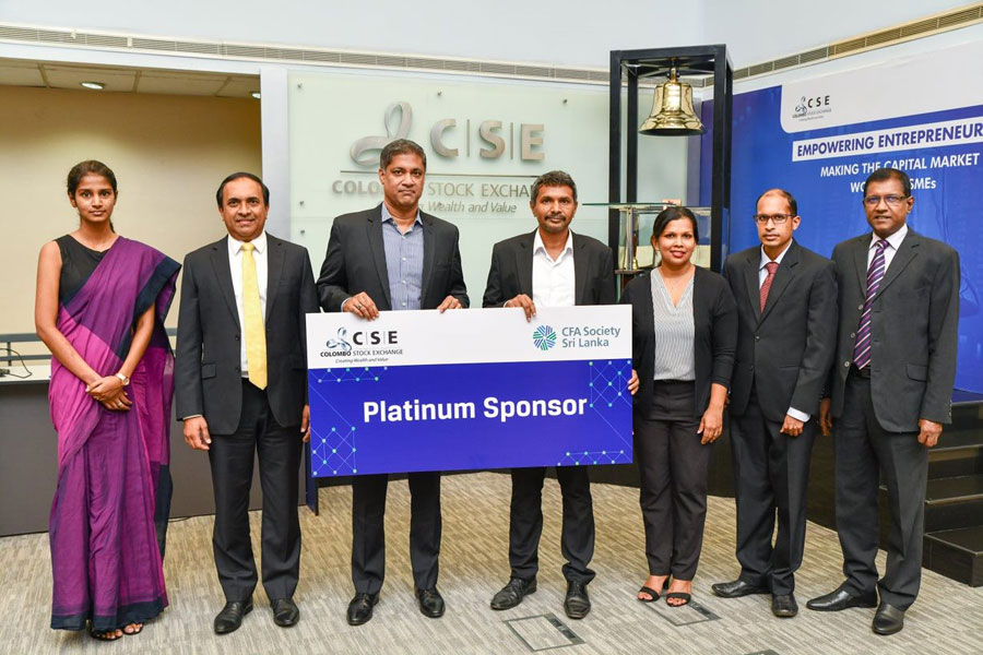 CSE collaborates with CFA Society Sri Lanka as Platinum Partner