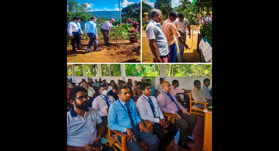 ComBank conducts Dirishakthi Sustainable Entrepreneurship Development Programme for tea growers in Kalawana