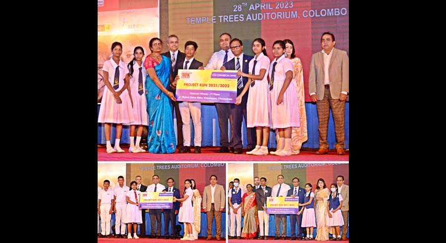 ComBank awards IT labs to schools that won Mother Sri Lanka Project RUN competition