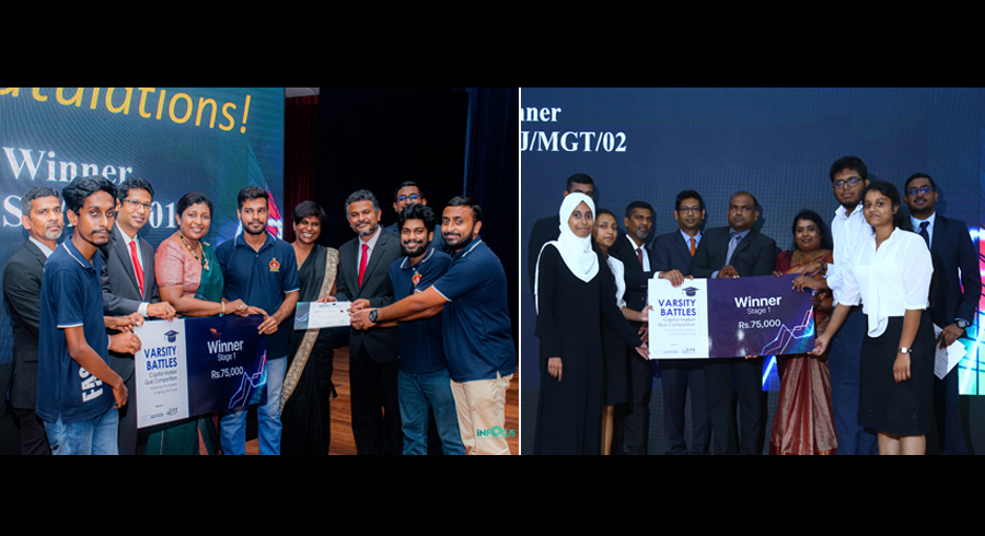 SEC CSE Varsity Battles 2023 inter faculty quiz competitions commenced at the Rajarata University of Sri Lanka and the University of Jaffna Sri Lanka
