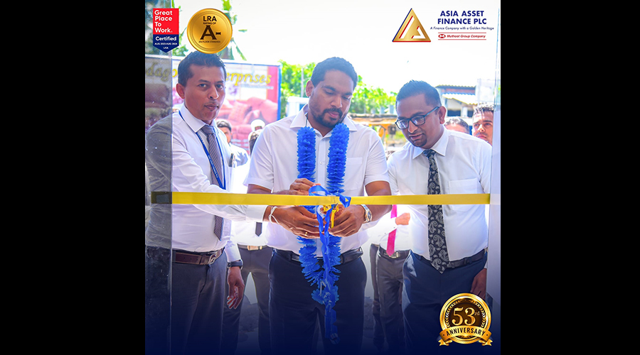 Asia Asset Finance PLC celebrates its 53rd year reaching a milestone of 80 branches island wide