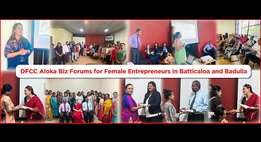 DFCC Aloka Financial Literacy Forums Empower Female Entrepreneurs in Batticaloa and Badulla