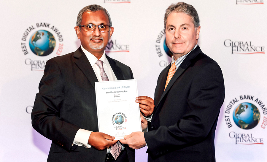 ComBank Digital adjudged Best Mobile Banking App in Sri Lanka by Global Finance