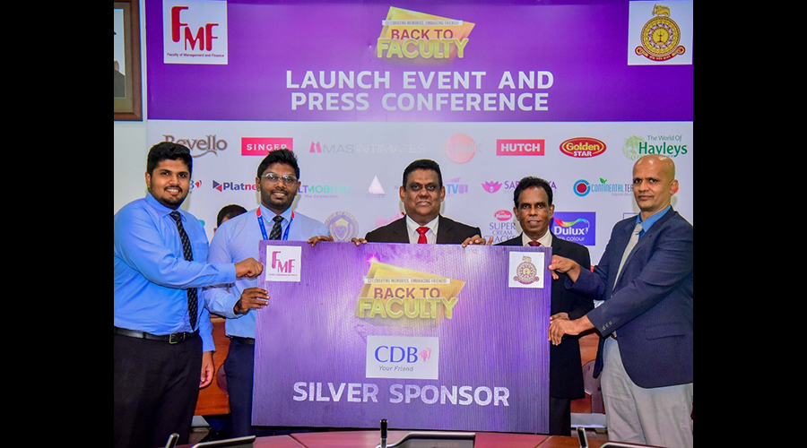 CDB as Silver Sponsor supported Back to Faculty celebrations of University of Colombo Faculty of Management and Finance