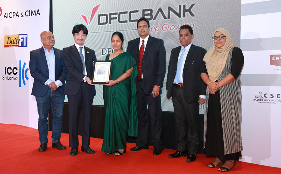 DFCC Bank Earns Prestigious Recognition with Top 5 Honourable Mention among Most Admired Companies of Sri Lanka 2022