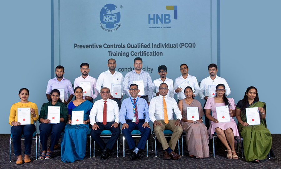 HNB hosts certification ceremony for food industry professionals