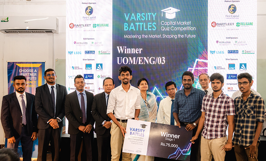 SEC CSE Varsity Battles 2023 inter faculty quiz competition successfully concluded at the University of Moratuwa Sri Lanka