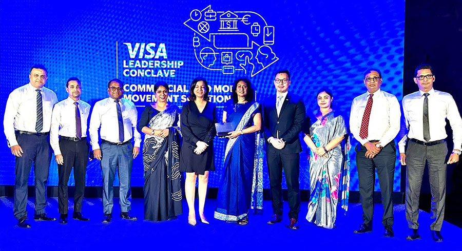 Visa recognises ComBank for excellence in the launch of Corporate card