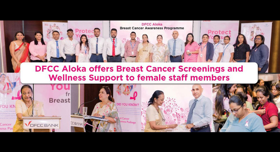 DFCC Bank Partners with Durdans Hospital to Offer Free Breast Cancer Screenings and Awareness for DFCC Female Staff