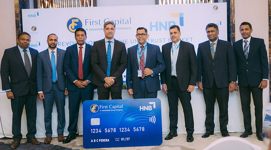 First Capital and HNB Partner to Introduce a Groundbreaking Digital Withdrawal and Payment Facility for Unit Trust Investors