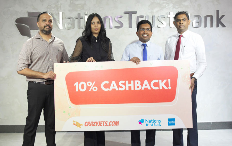 Book Fly Save Nations Trust Bank American Express Cardholders Get 10 Cashback with Crazy Jets
