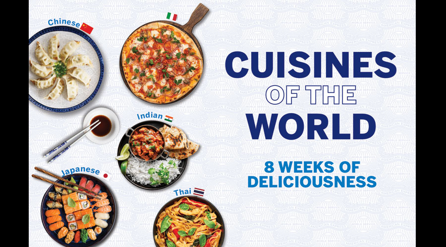 Cuisines of the World with Nations Trust Bank American Express