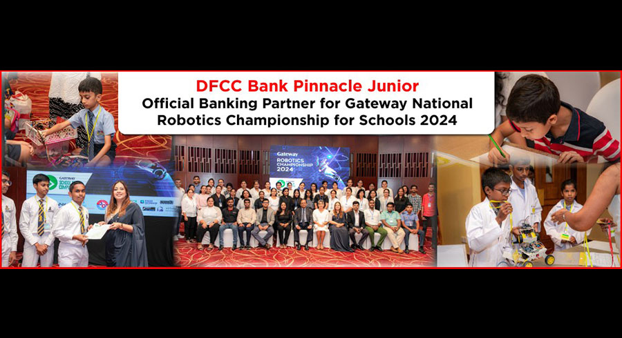 DFCC Pinnacle Junior Partners Gateway College for the Gateway Robotics Competition 2024