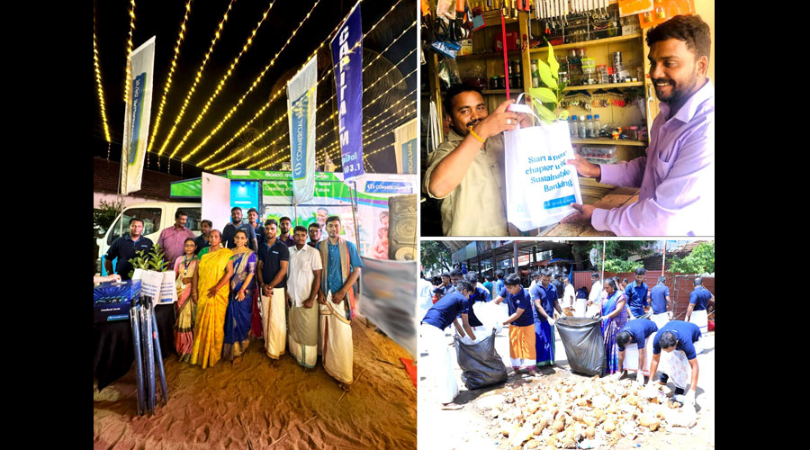 ComBank promotes sustainability at Nallur Festival