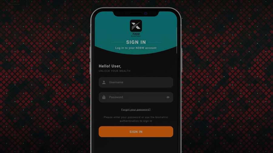 NDB Wealth Xapp