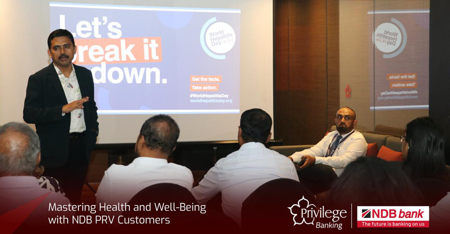 NDB Bank Hosts Exclusive Lifestyle Seminar for Customers on Mastering Health and Balance Photo