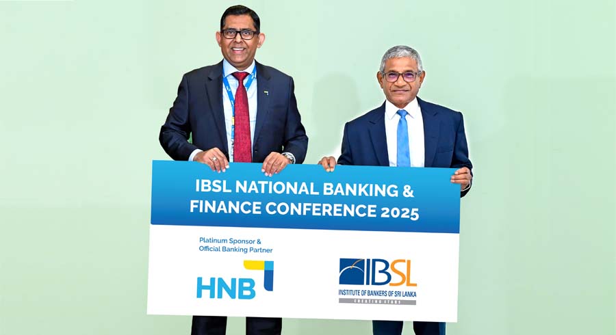 HNB Reinforces Commitment as Platinum Sponsor Official Banking Partner at 1st ever IBSL National Banking and Finance Conference 2025