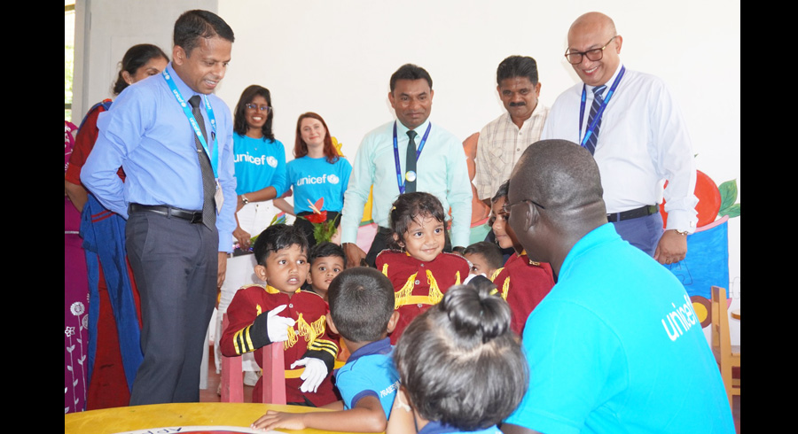 ComBank supports preschool education in Sri Lanka in collaboration with UNICEF